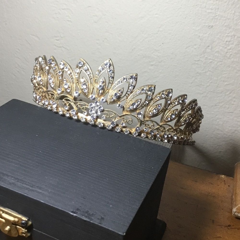 Gold Plated Tiara